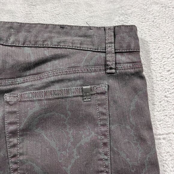 Joe's Skinny MADE In USA Jeans 31‎ Aztec Print Burgundy  Mid Rise Women's - Picture 5 of 10